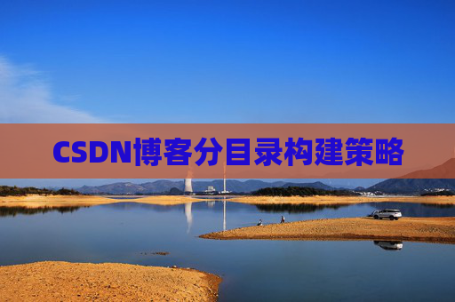 CSDN博客分目录构建策略